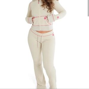 Body by Raven Tracy - cream waffle knit set